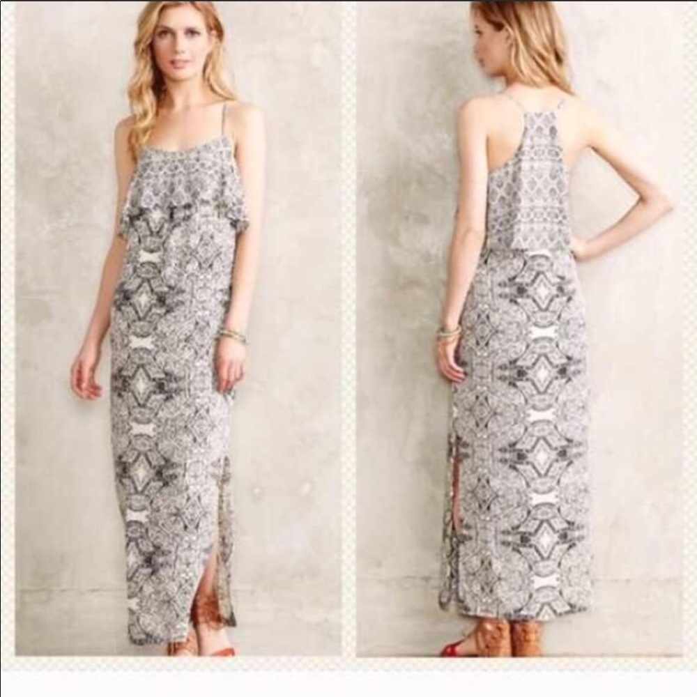 Vanessa Virginia Tiered Paisley Maxi
